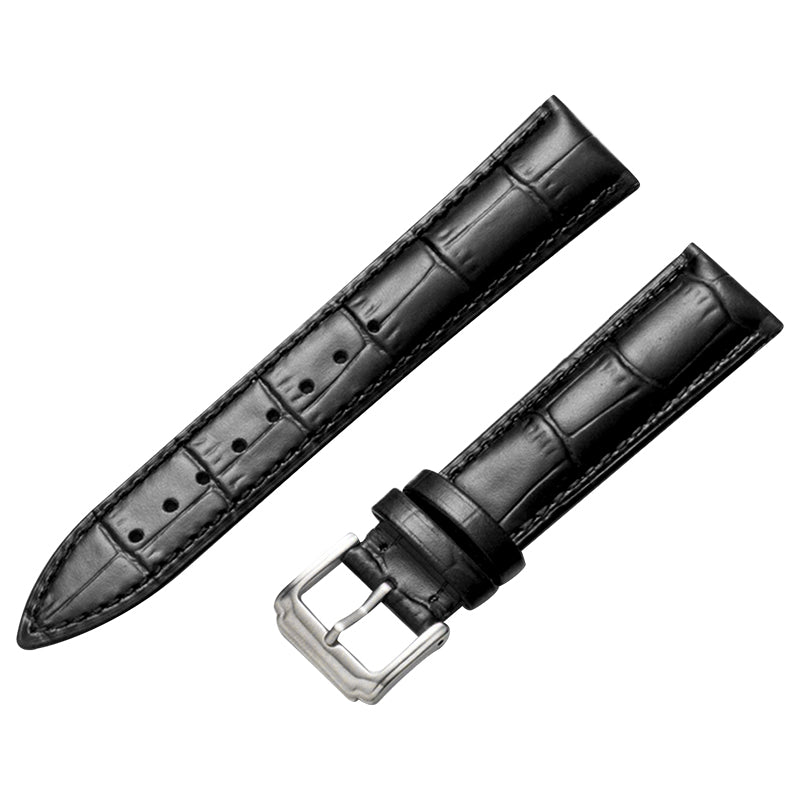 Watch Strap Genuine Leather Smart Watch Band Universal 16mm Watchband Replacement Part Watch Strap Genuine Leather Smart Watch Band Universal 16mm Watchband Replacement Part